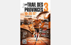 Trail des 3 provinces 2025 ( Course club) 