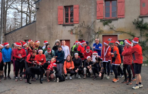 Entraînement des Pères et Mères Noël