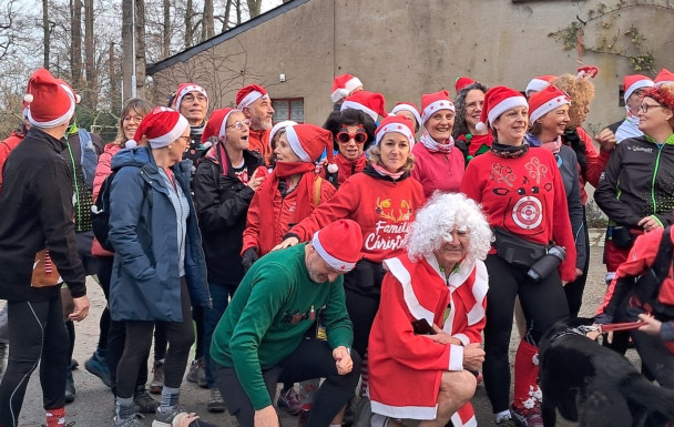 Entraînement des Pères et Mères Noël